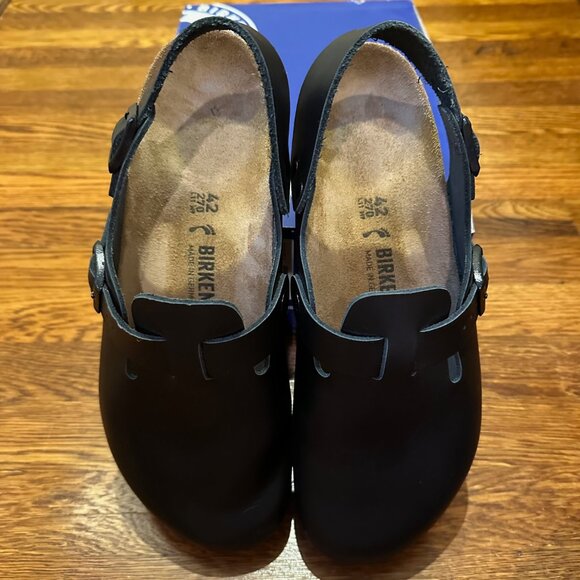 Birkenstock - Tokio Super Grip - Leather - Black - Size 42 - Medium/Narrow - Picture 4 of 6